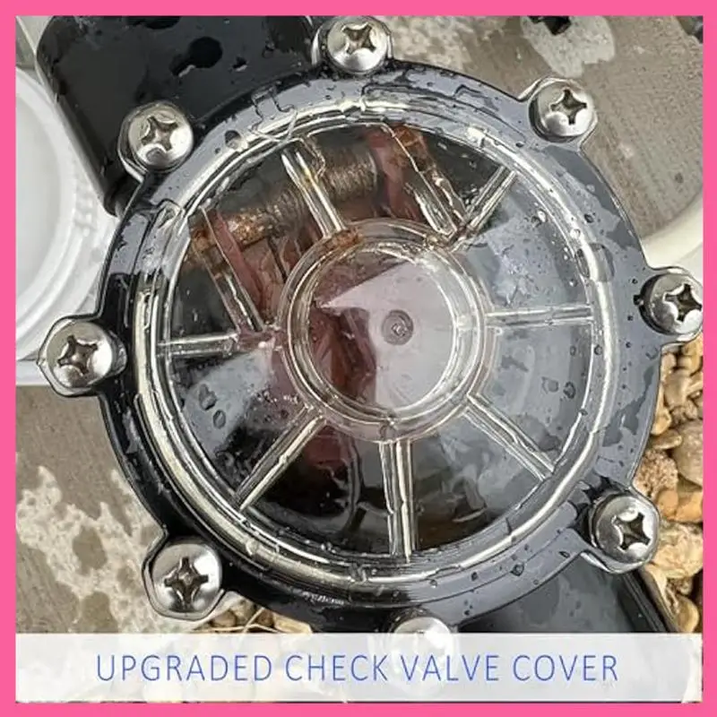 HOT-2Set Pool 7056 Check Valve Cover With Flapper Assembly Replacement Kit For 7235, 7236, 7305, 7511, 7512 Models