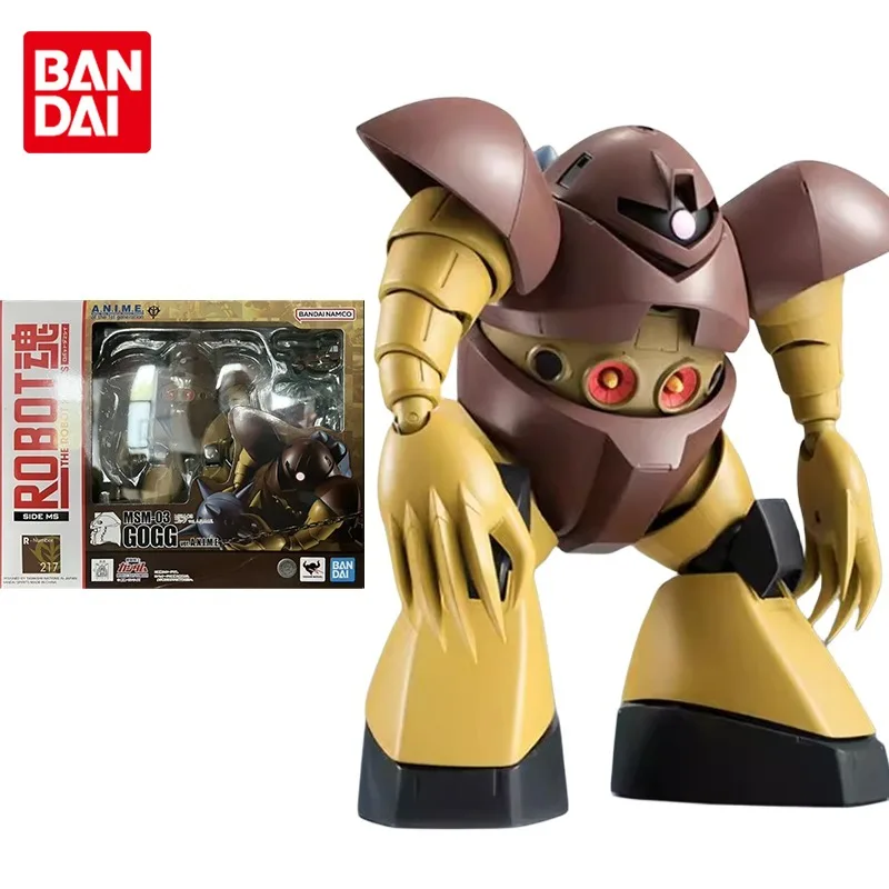 

Bandai Original Gundam Model Kit Anime Figure THE ROBOT SPIRITS MSM-03 GOGG Ver. ANIME Action Figures Toys Gifts for Children