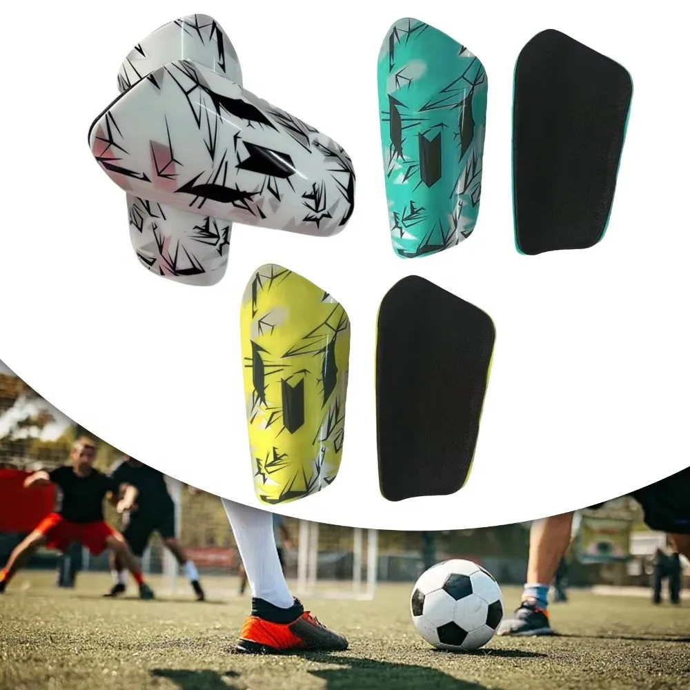 Leg Guards Football Shin Holder Shin Pads Strapless Breathable Pads Soccer Shin Guards Plastic Sportswear Soccer Shin Pads Cover