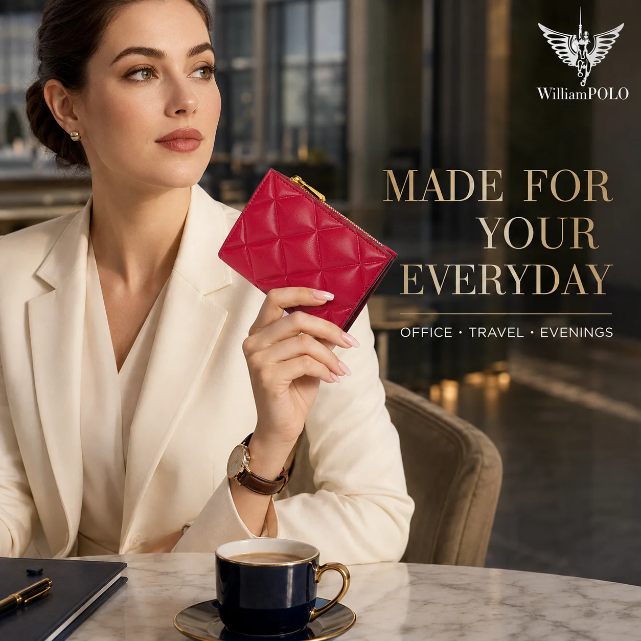 Women Mini Wallet Ultra Slim Card Holder Coin Purse Minimalist Compact Ladie Clutch Small Money Bag Fashion Luxury Female Wallet