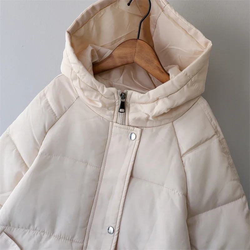 Syiwidii Winter Coat Women Jacket Parkas Thick Autumn Black Oversized Purple Puffer Bubble Hooded Harajuku Clothes Loose X1185