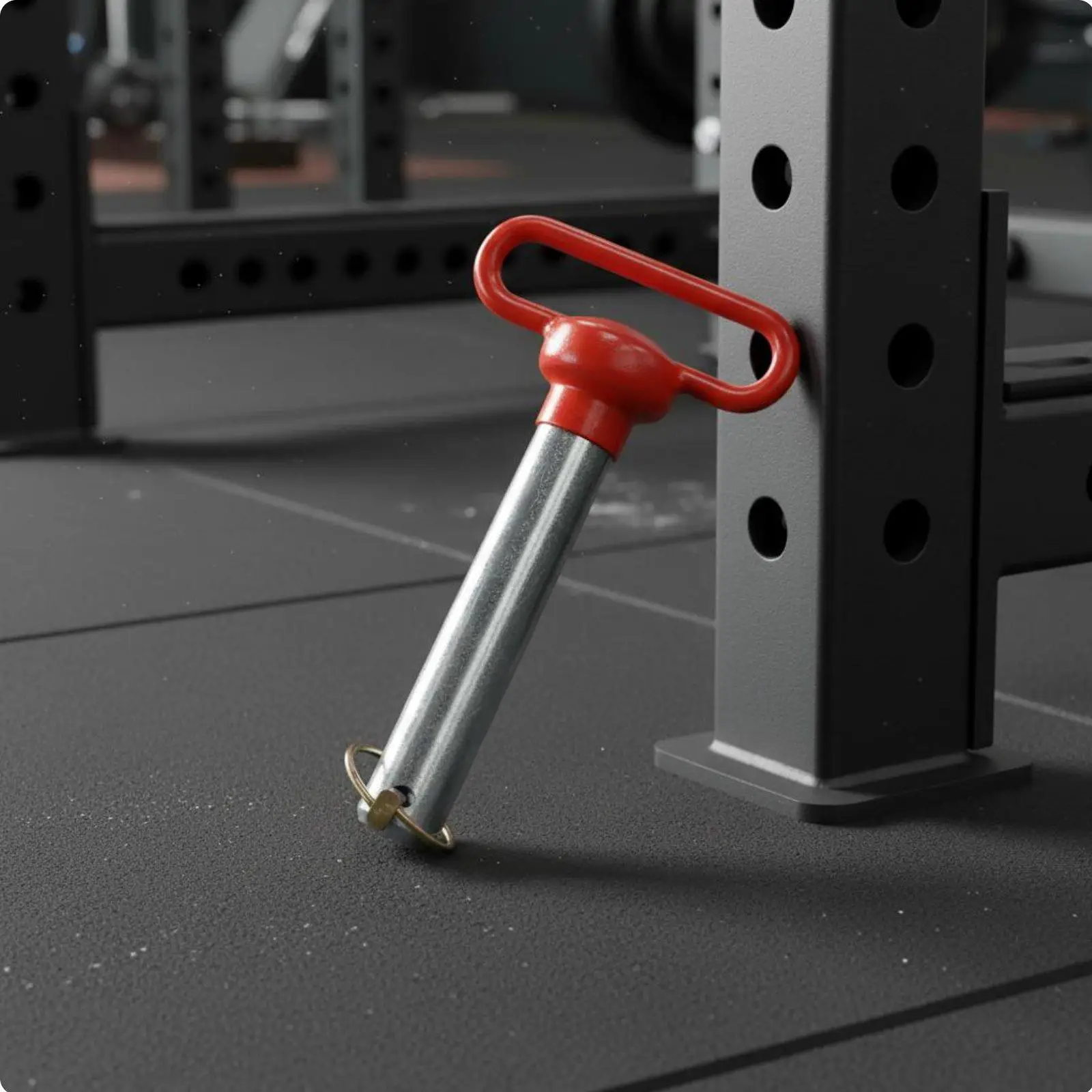 Gym Equipment Pin Galvanized Steel Selector Locking Pull Pin Accessory for Multifunctional Gym Tools