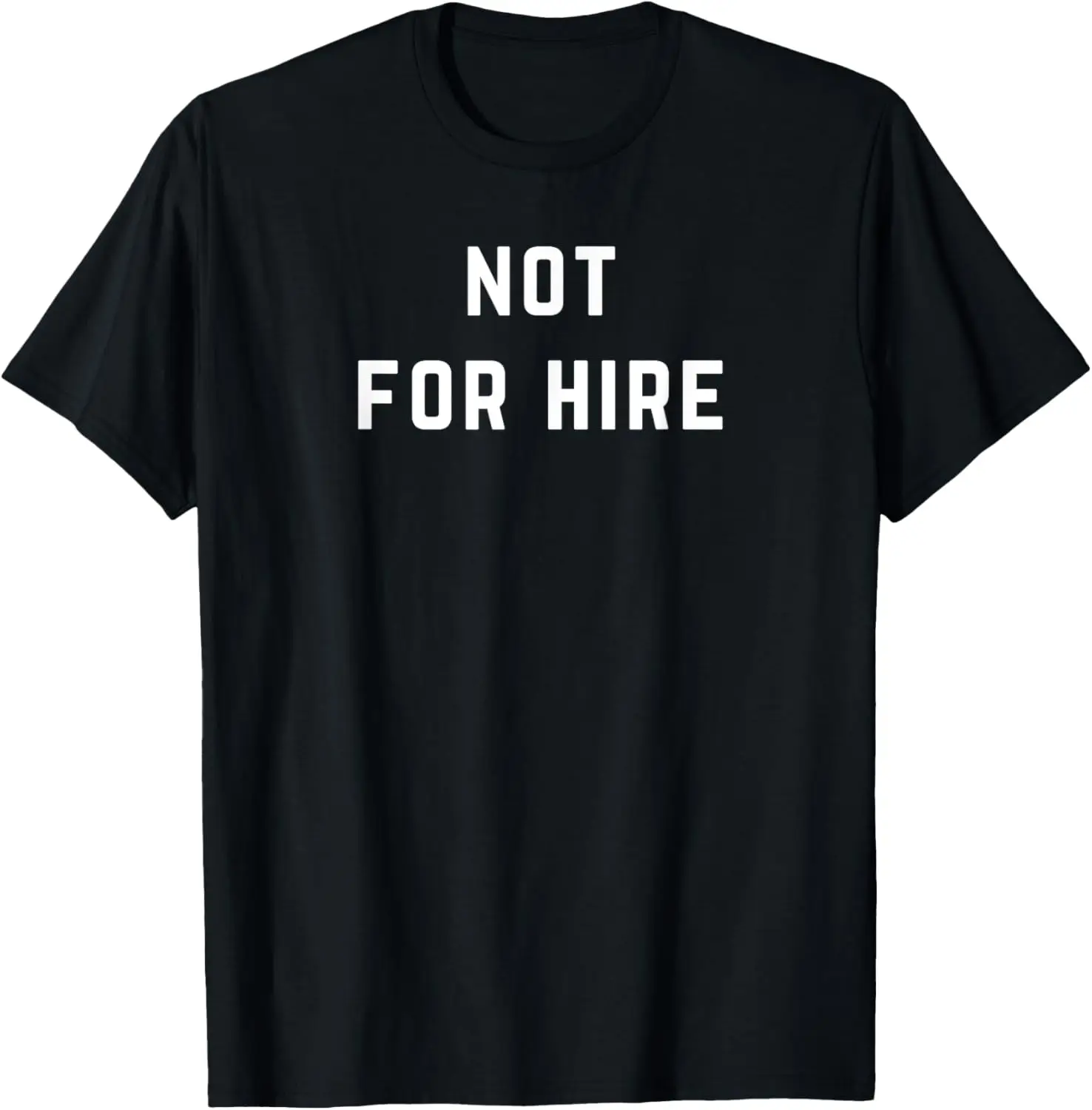 

Футболка Not For Hire