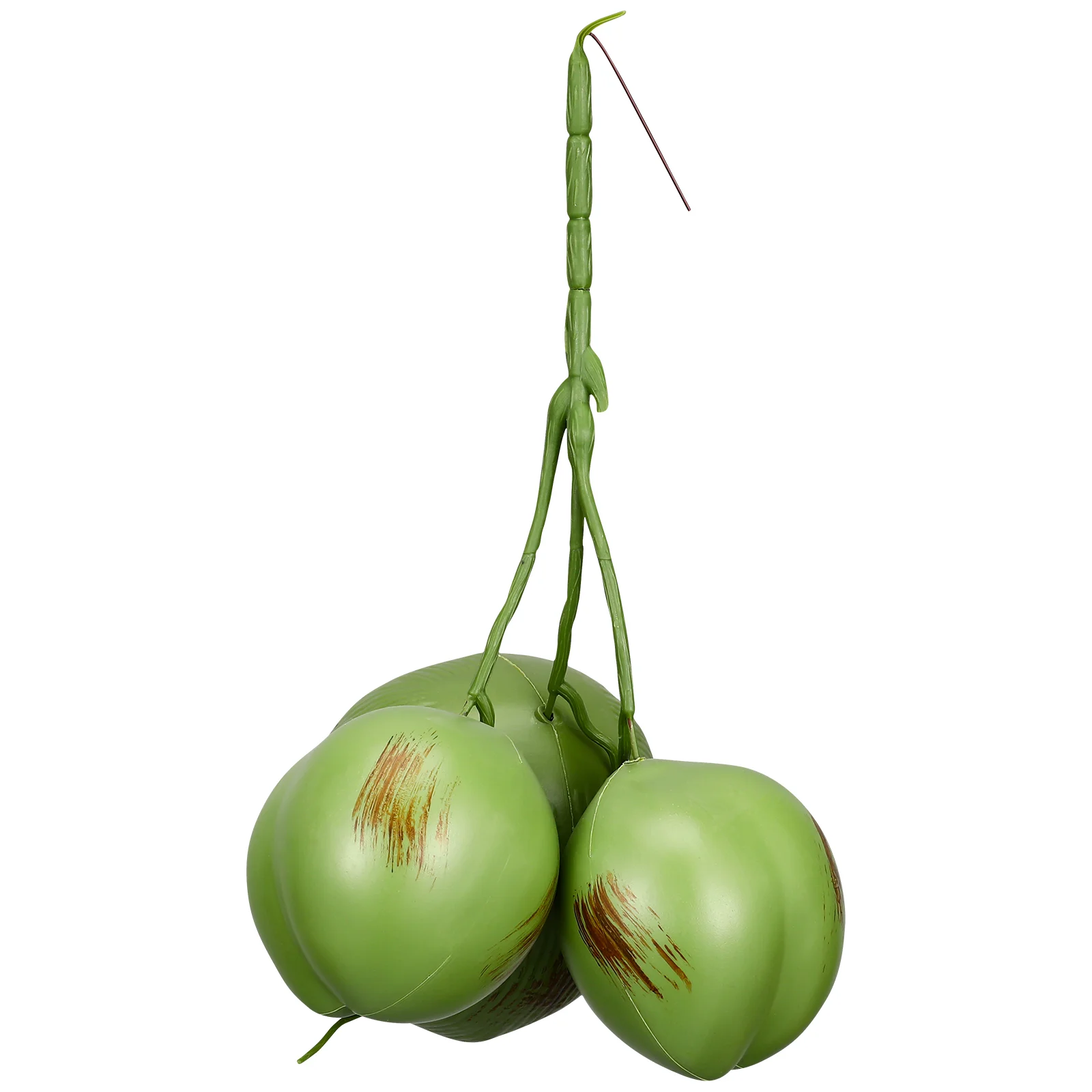 

Coconut Tree Decoration Tray Simulated Coconuts Model Farmhouse Decorations Plastic Artificial Fruit Banquet Fake
