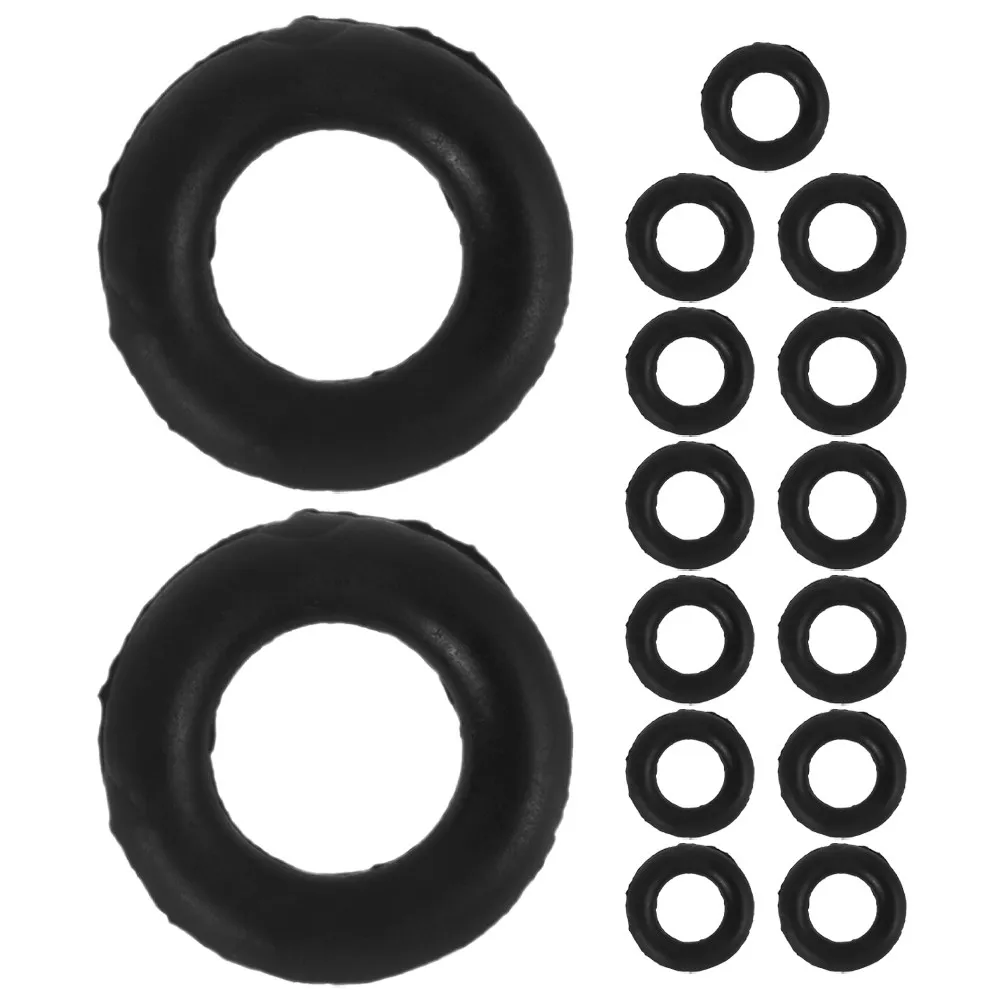 15Pcs Sewing Machine Bobbin Winder Rubber Rings Friction Wheel Tire Ring Replacement for Treadle Sewing Machine Parts Easy