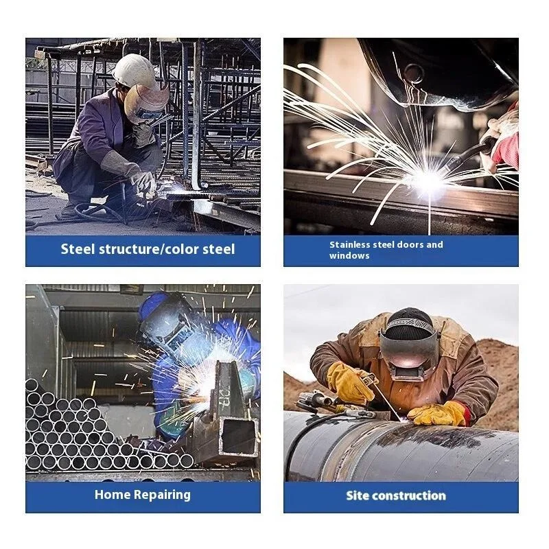 Repair Portable Automatic Household Industrial Grade Welding Machine 220V 380V Dual Voltage Steel Materials
