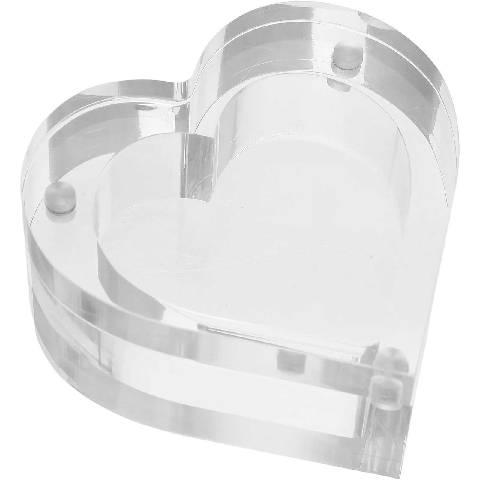 

Креативная коробка для колец с бриллиантами в форме сердца, прозрачная акриловая шкатулка для драгоценностей для свадьбы, помолвки, небольшой чехол для колец, свадебная брелок