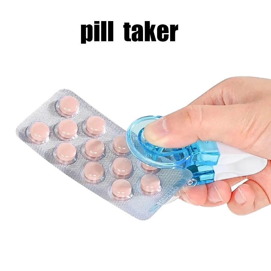 Портативное средство для удаления таблеток, Поппер для таблеток для блистерных пакетов, помощь для пожилых людей, инвалидов, артритов
