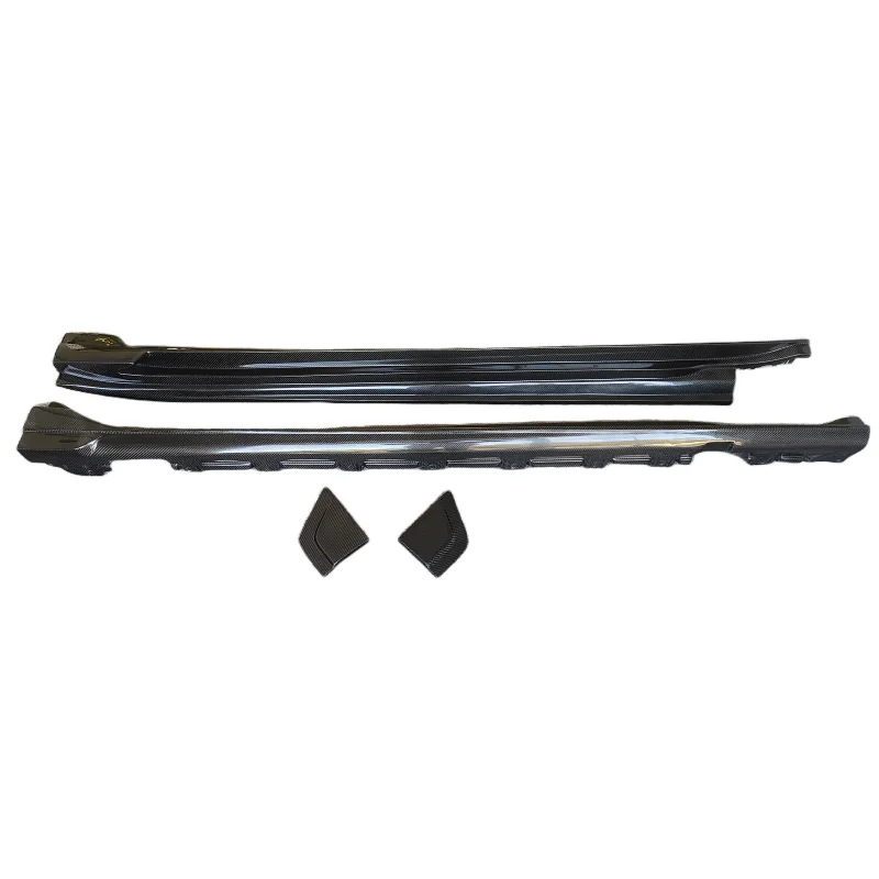 

THT style 3K true carbon fiber side skirts four piece body kit for Porsche Taycan body kit