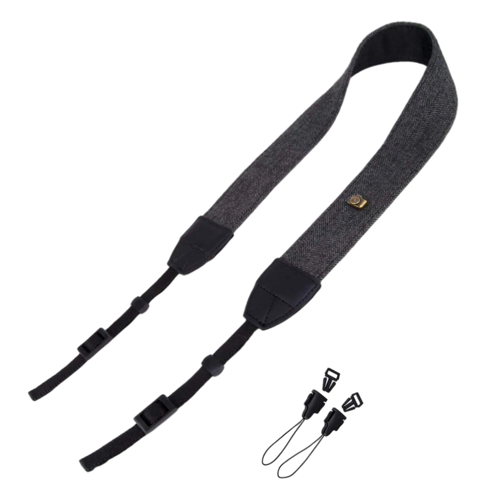 Universal Adjustable Camera Shoulder Neck Strap Multifunctional Cotton Leather Hand Strap For SonyNikon SLR Cameras Accessories