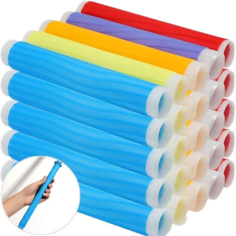 Anti-slip Silicone Fishing Rod Grip Soft Waterproof Easy Operation Sleeve Wrap Tube Protective Cover Fishing Accessorie 30*4*4cm