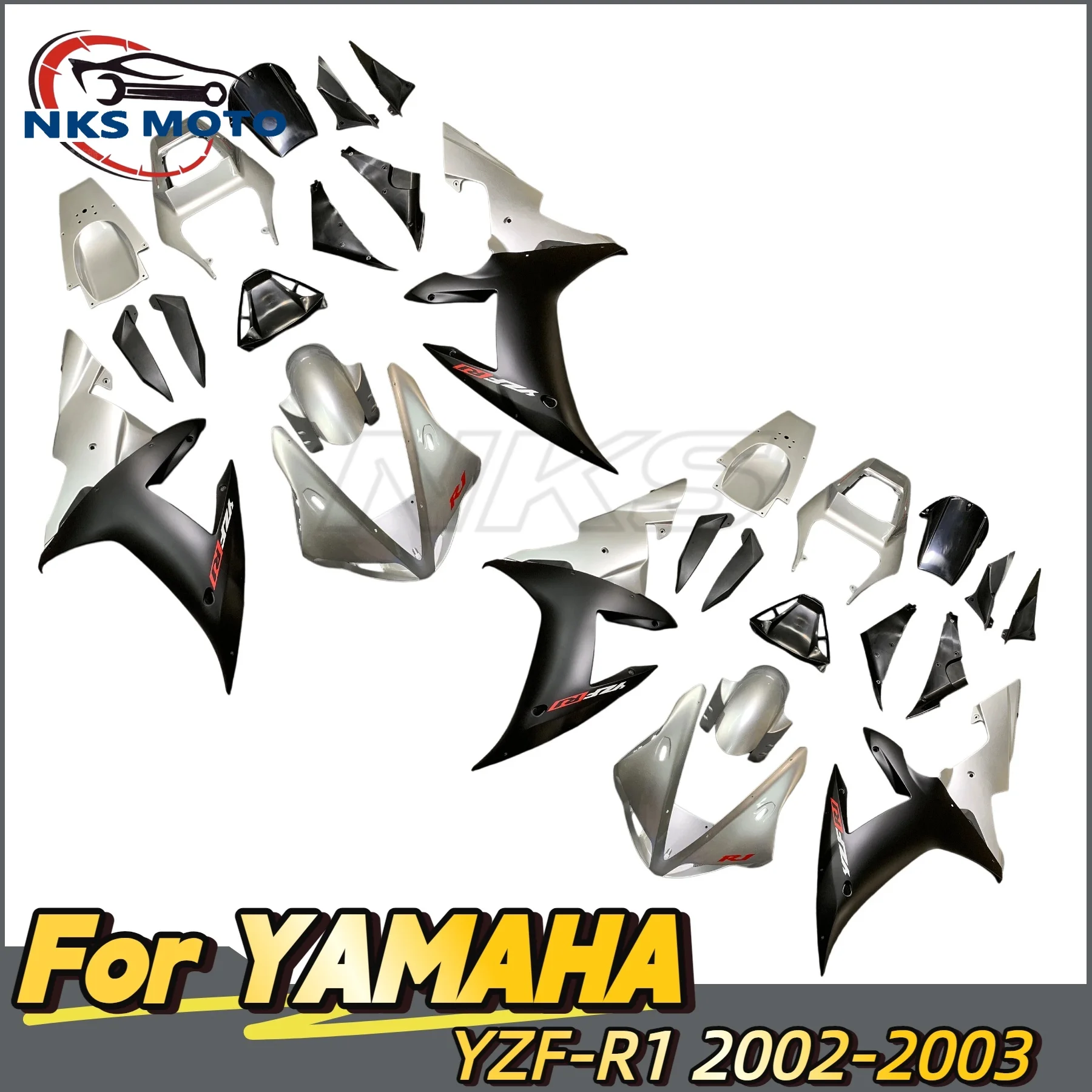 Motorcycle Fairing Kit For YAMAHA YZF-R1 02 03 YZF R1 2002 2003 YZF1000 ABS Plastic Body Kit