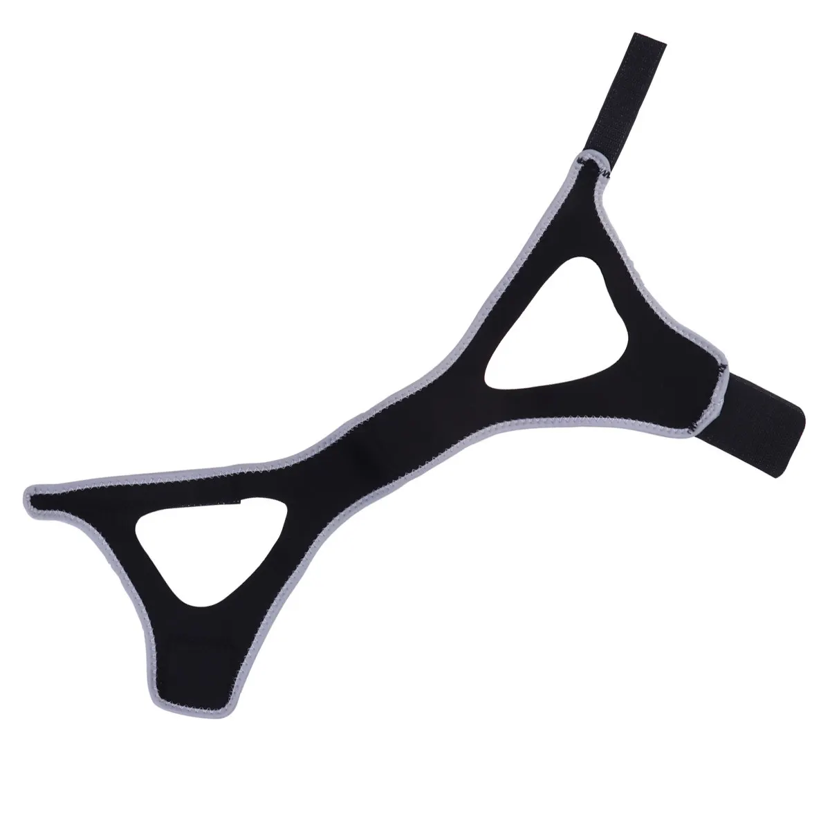 1Pcs Soft Breathable Neoprene Anti-Snore Jaw Strap Fully Adjustable Chinstrap Stops Mouth Snoring Instantly for Quieter Nights