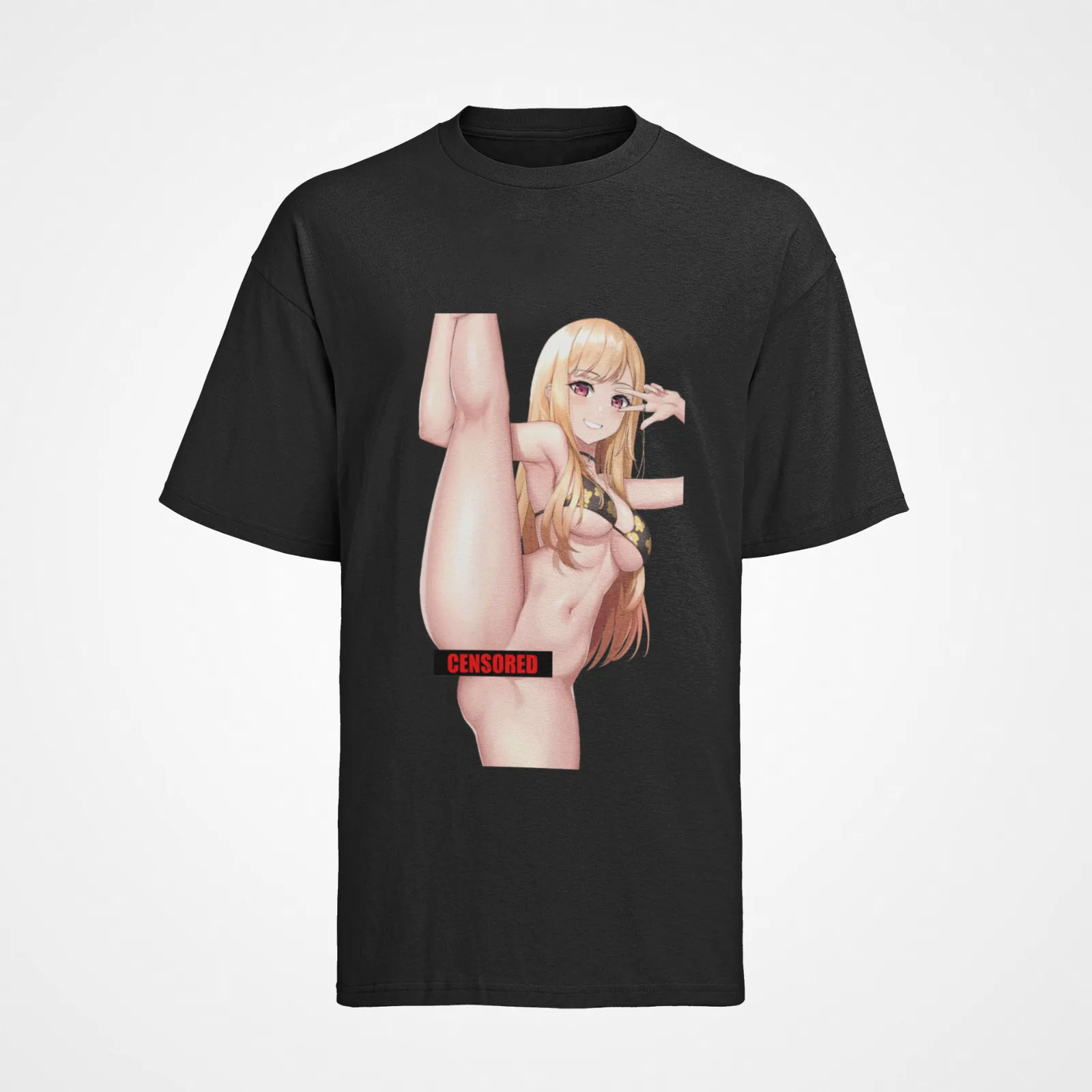 Мужская футболка из органического хлопка Love Live! Ниджигасаки Марин Китагава хентай девочка