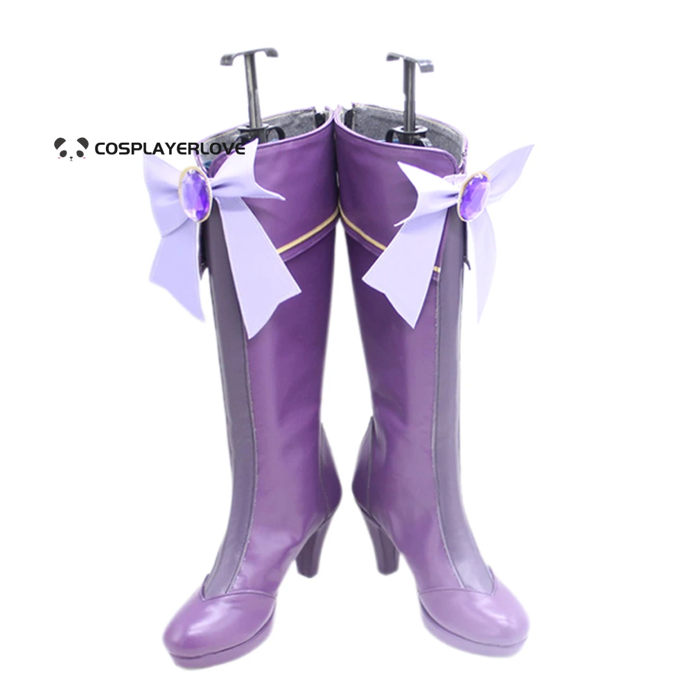 Pretty Derby Cherry blossom laurel Rice Shower Halloween Cosplay  Shoes boots custom Made For you