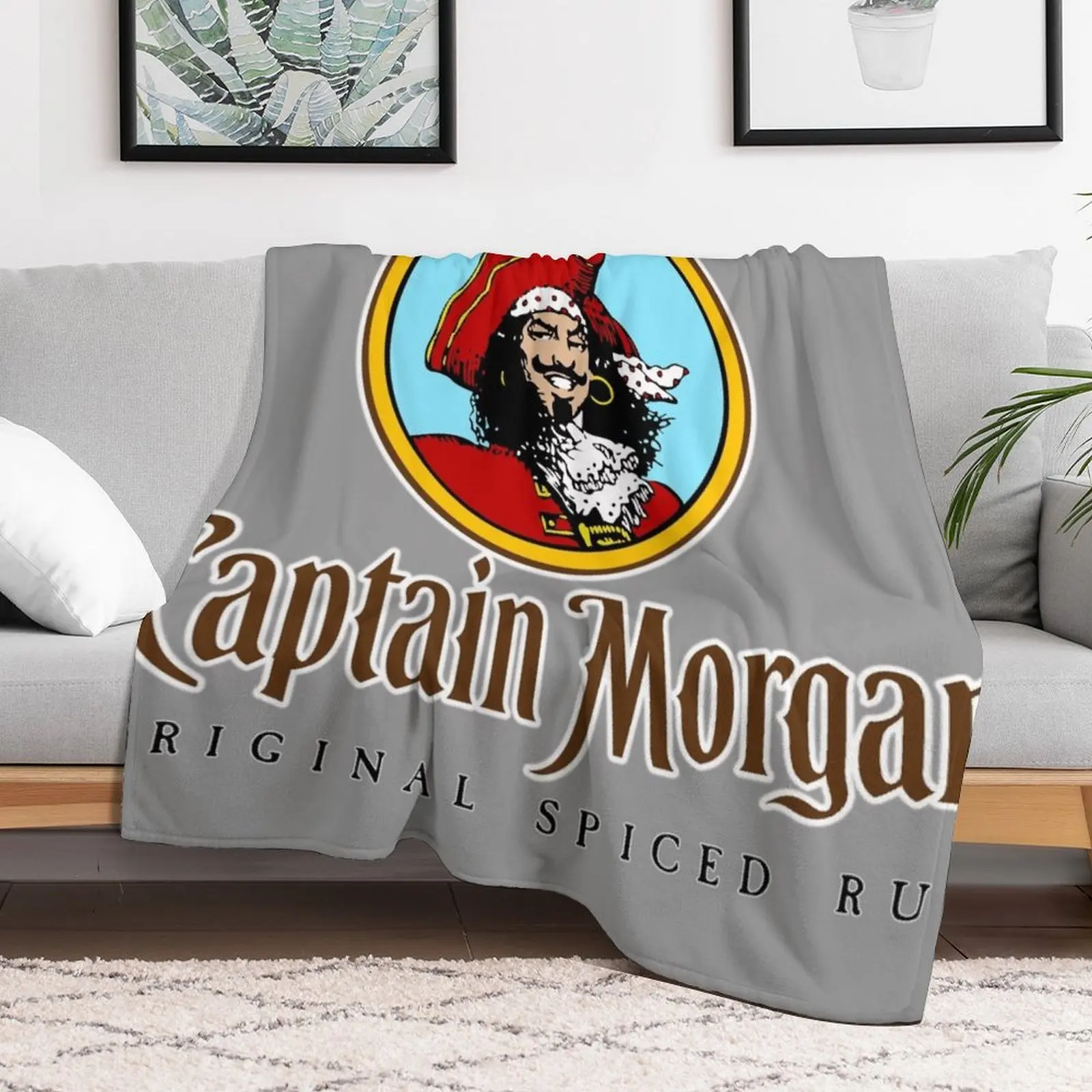 CAPTAIN MORGAN Throw Blanket