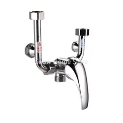 U-bend Electric Water Heater Mixing Valve Open Installation Hot And Cold Switch Shower Faucet Inlet Pipe Fittings