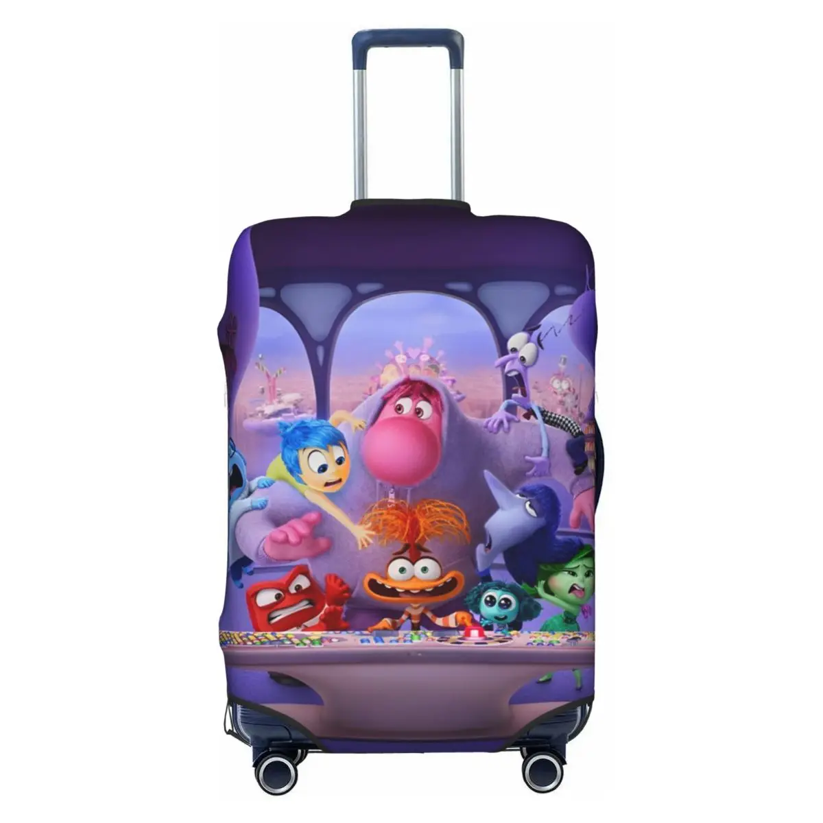 

Custom Inside Out Luggage Cover Cute Suitcase Protector Covers Suit For 18-32 inch