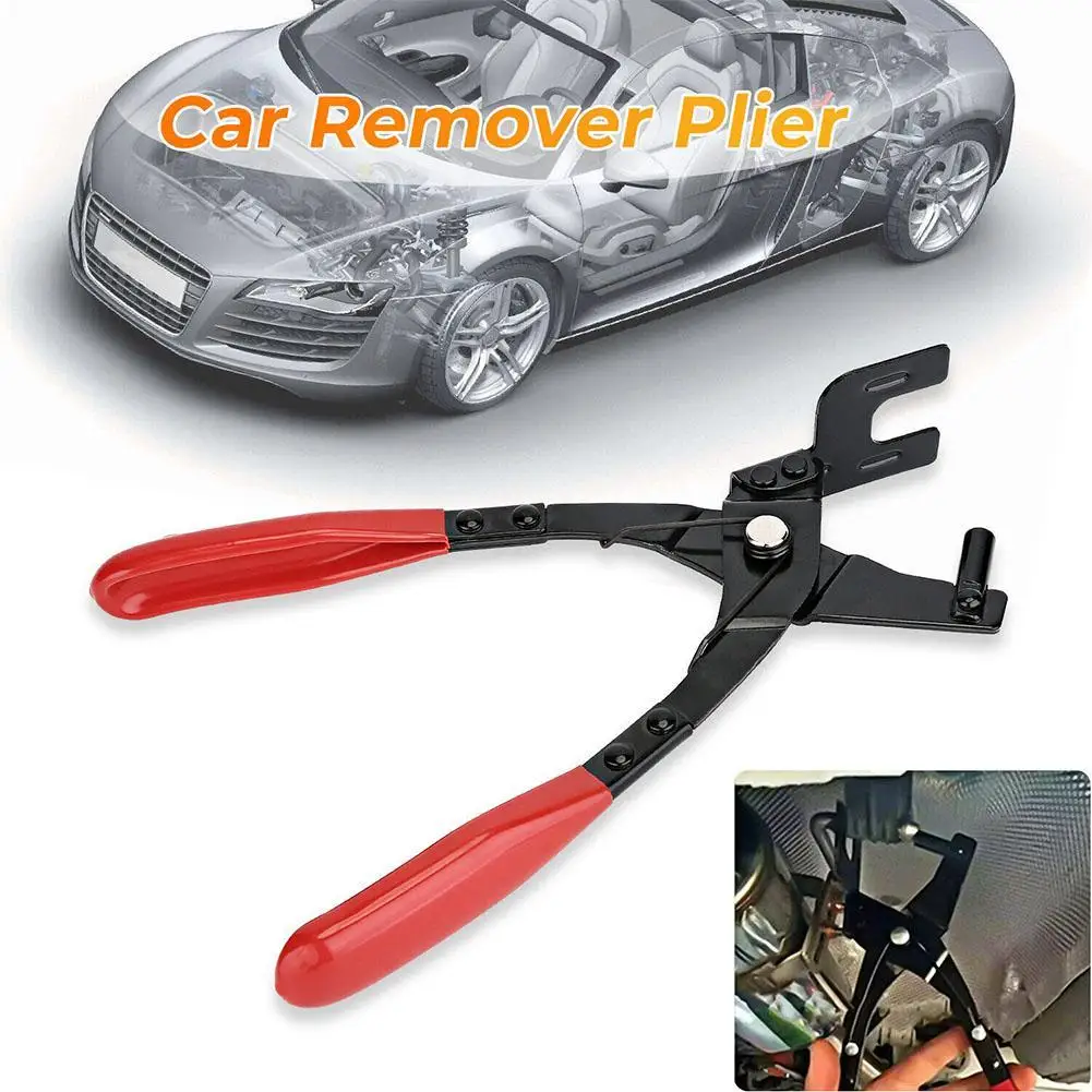 Auto Exhaust Hanger Removal Pliers Pipe Rubber Grommet Remover Car Exhaust Rubber Pad Plier Puller Tool Special Disassembly Tool