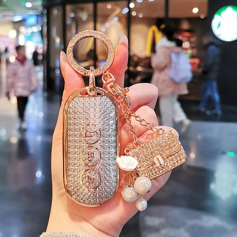 

Suitable for AITO Huawei Wenjie Keycase M5 M7 M9 Keycover Keyshell Keychain New Car Card High end Case Buckle for Women 2024