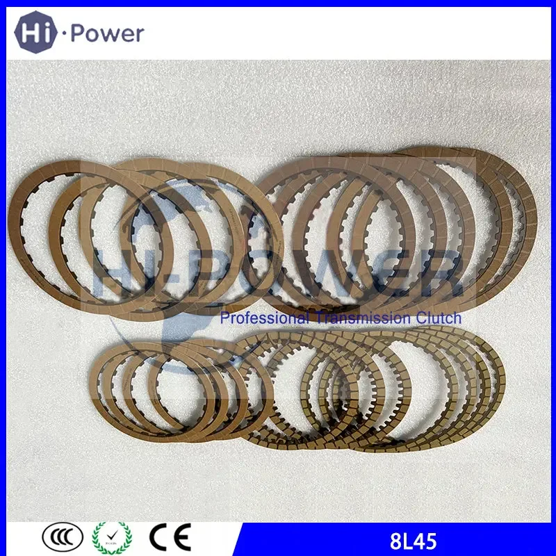 

8L45E Automatic Transmission Clutch Kit Friction Plate For CADILLAC CHEVROLET 8L45 Gearbox Clutch Plate Disc Kit