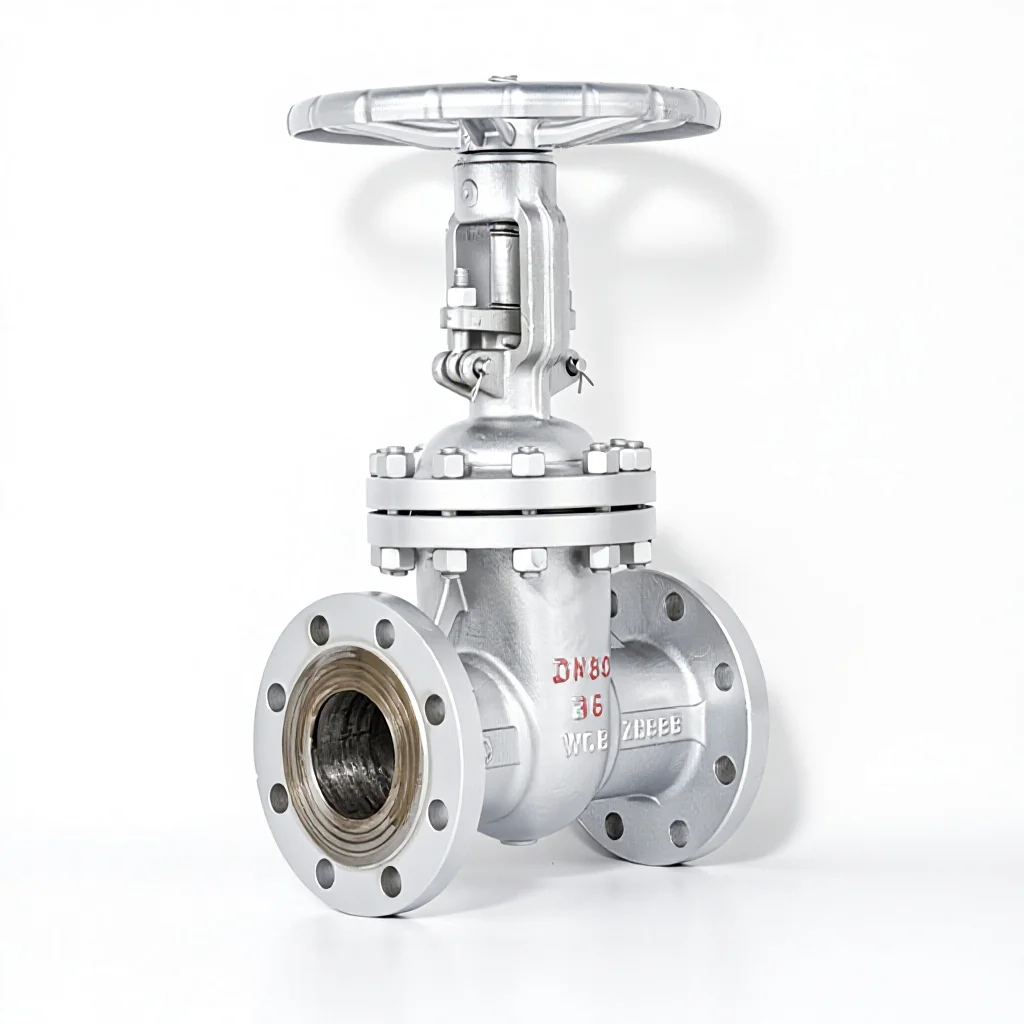 Stainless Steel Flange Gate Valve Manual Z41W-16P High Temperature Resistant Steam Marine 304/316L DN25 50 100 for Steam Marine