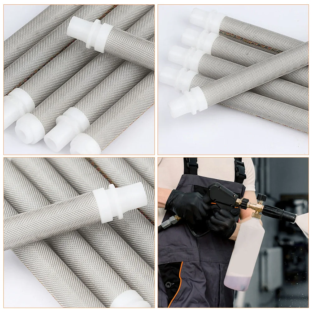 4 Pcs Spray Can Trigger Handle Fine Mesh Strainer Sprayer Filter Paint for Replace Air
