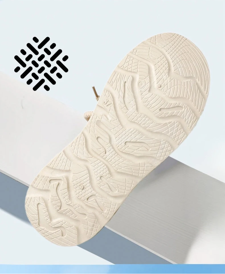 Damen-Sneaker mit Strickmuster, Mesh-Einsatz und Schnürung, dicke Plateausohle, atmungsaktiv, leicht, rutschfest, für Freizeit, Sport und Spaziergänge, ideal für den täglichen Gebrauch im Freien. – Detail 6
