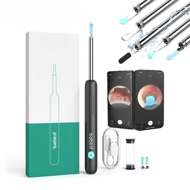 

Bebird R1 Wireless Ear Wax Remover Electric Earwax Removal Tool Visual Ear Scope Cleaner Recording Device Hand Target