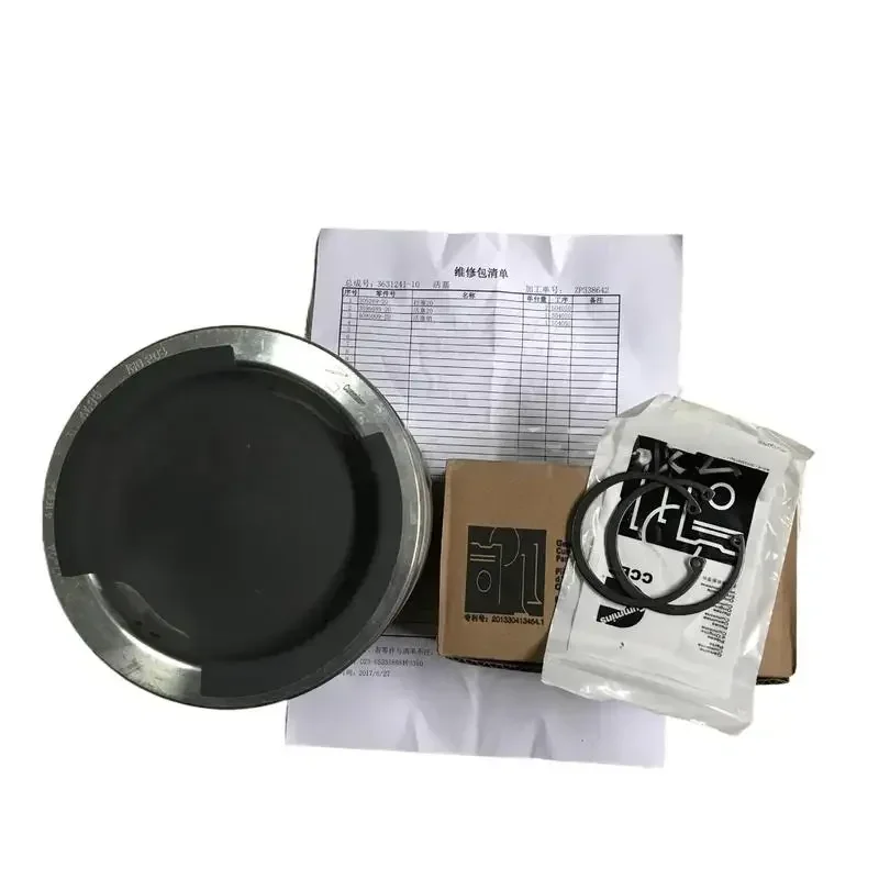 

Cummins Genuine Piston Assembly Kit, Model Compatible: 3631241, 3096685 - Engine Parts For Cummins Diesel Engines