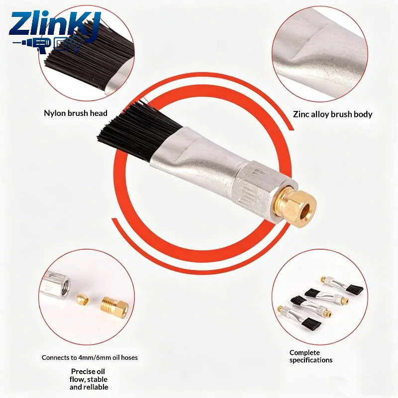 Multifunctional Lubrication Accessories Oil Brush Pump And Distributor For Industrial Equipment Daily Maintenance