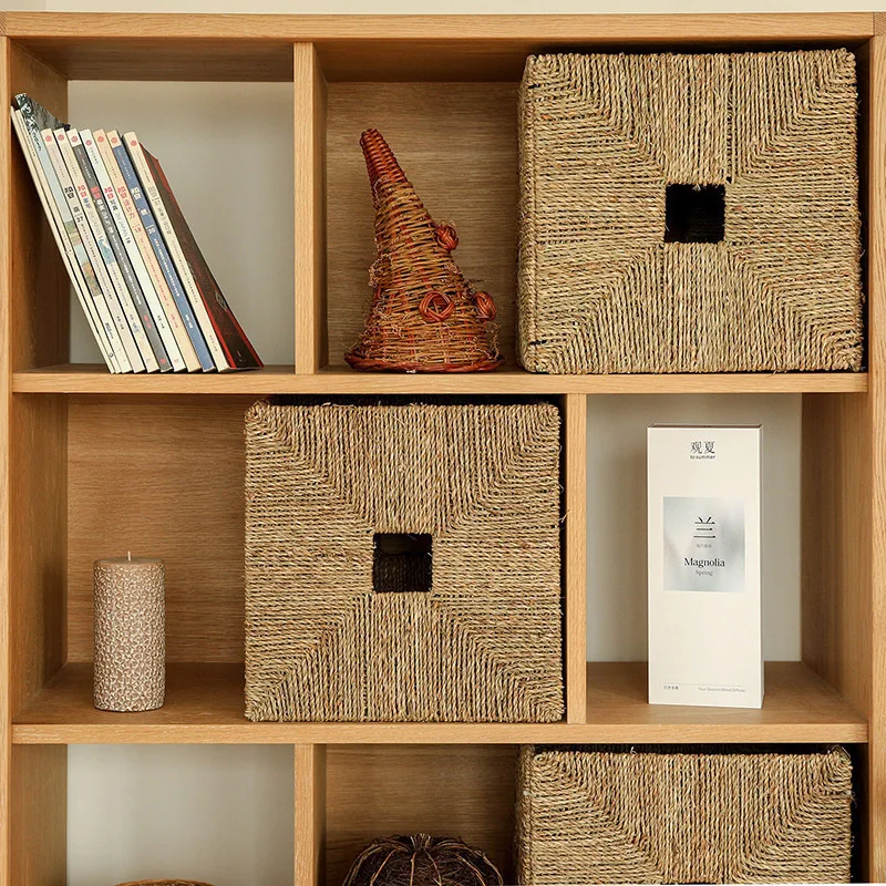 

Amazon rattan lattice cabinet 、basket folding pull-out storage