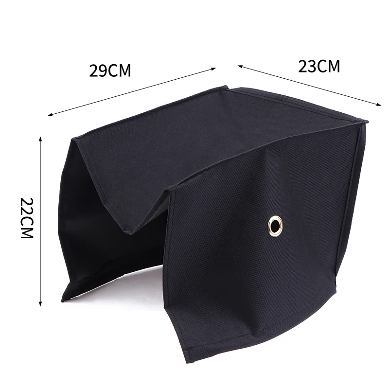 1Pc Beam Moving Head Rain Cover Beam Stage Light Rain Snow Coat Rain Cover Par Light Waterproof Black Spotlight Protector