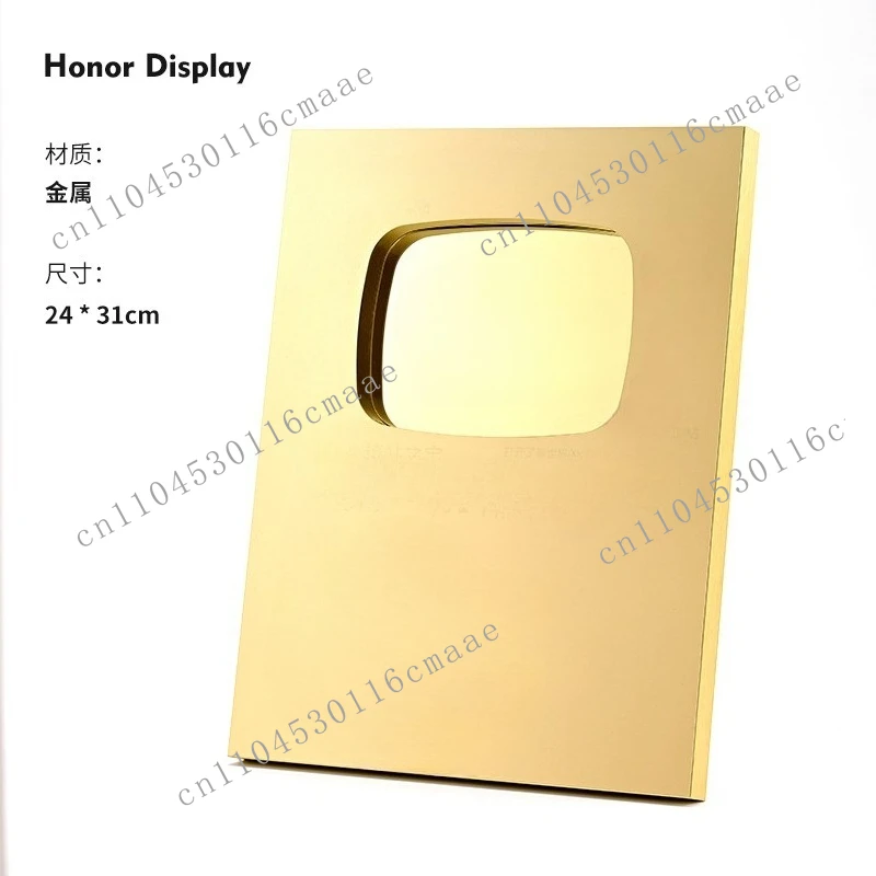 Medal Design and Production Aluminum Alloy Authorization Brand High-end Atmosphere Honor Manufacturer Plaque Engraving