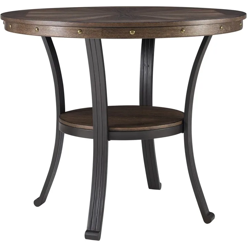 

Furniture Franklin Side Table, Small, Brown