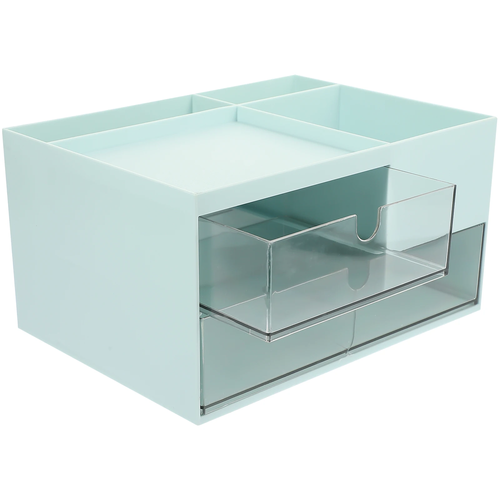 

Stationery Storage Box Small Desk Organizers and Accessories Kawaii Bins Drawer Cute Plastic Supplies Table Office
