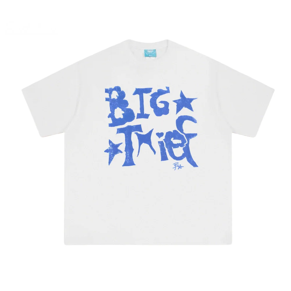 

Футболка с логотипом Big Thief Ctrlnd, летняя футболка в стиле гранж, футболка высокого качества из 100% хлопка, модные хлопковые футболки унисекс Camisetas