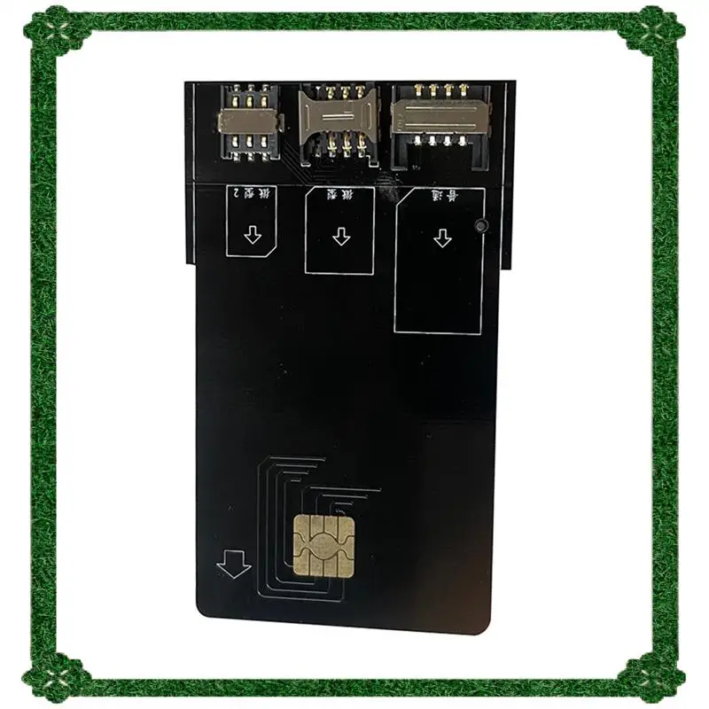 Convertitore scheda SIM scheda riser con consegna in 24 ore su IC smartcard per scheda Micro SIM standard e scheda Nano Sim