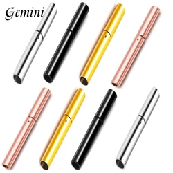10PCs/Lot Stainless Steel Bayonet Clasp 1mm 1.5mm 2mm 2.5mm 3mm Hole PushLock Buckle Leather Cord Clasps Bracelet Jewelry Making