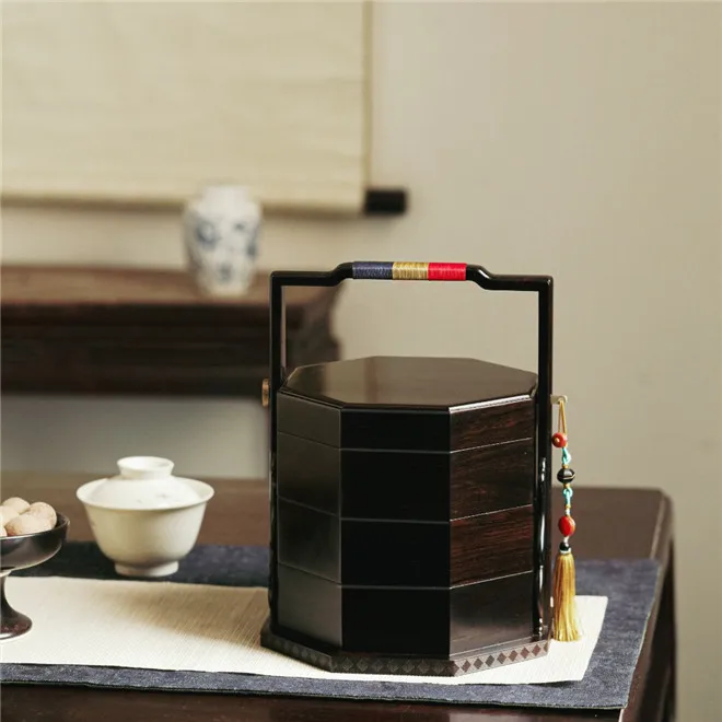 

Tea box tea ceremony wooden elegant accessories storage