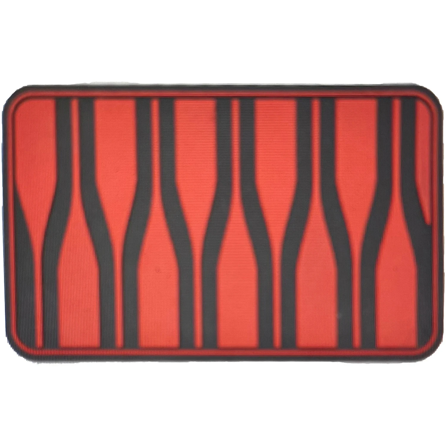 Universal Car Floor Pads Anti-skid Pedal Mat Interior Accessories Heel Foot Mat Pedal Cover Black PVC Universal Car Mat