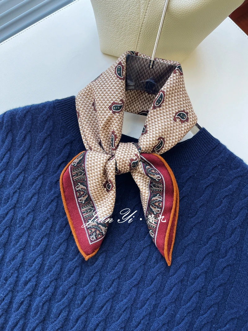 versatile-classic-silk-silk-wool-62-square-scarf-double-sided-women's-scarf-faionable-all-season-small-square-scarf