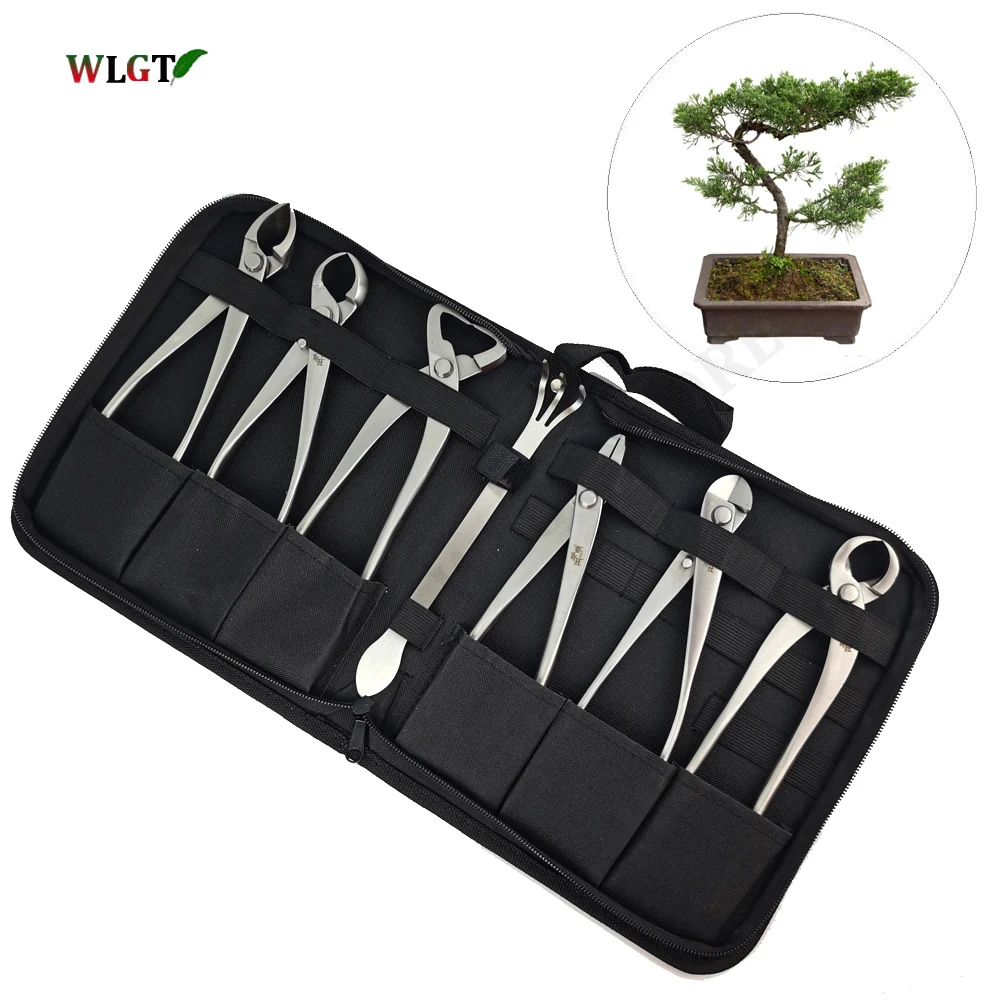 Aço inoxidável Bonsai Tool Set, Scissors Kit, Knob Cutter, Jin Alicate, Tronco Splitter, Poda de Jardim, Styling Tools