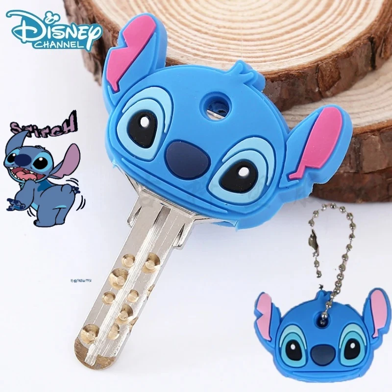 Новый брелок для ключей «Лило и Стич», брелок Disney, милые аксессуары, кавайный стич, чехол для ключей, аниме-фигурка, детские игрушки, подарки на день рождения