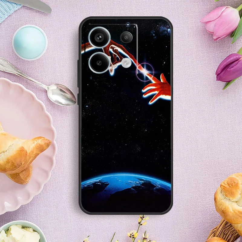 E.T. The Extra Terrestrial Movie Phone Case For Redmi Note 13 9 10 11 12 Pro Plus 10S 11S 12S Redmi 12 9C 10C 12C 13C Cover