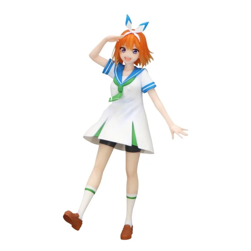 In Stock Genuine FuRyu Gotoubun No Hanayome Nakano Yotsuba Trio-Try-iT Figure Marine Look Anime Figure Garage Kit Anime Cartoon