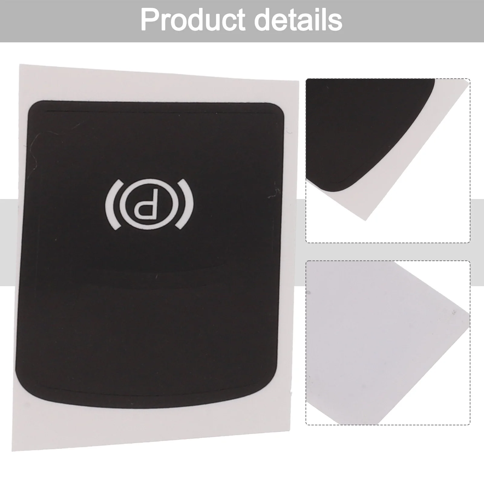 Black Vinyl Repair Stickers Tailored For For A6 Vehicle Models Produced From Two Thousand Five To Two Thousand Eleven