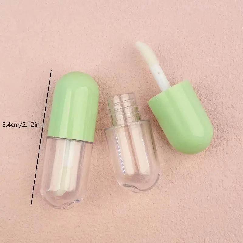 4/6 Stuks 5 Ml Lege Hervulbare Flessen Vloeibare Foundation Met Wand Borstel Hervulbare Reizen Lege Fles Mini cosmetica Gereedschap