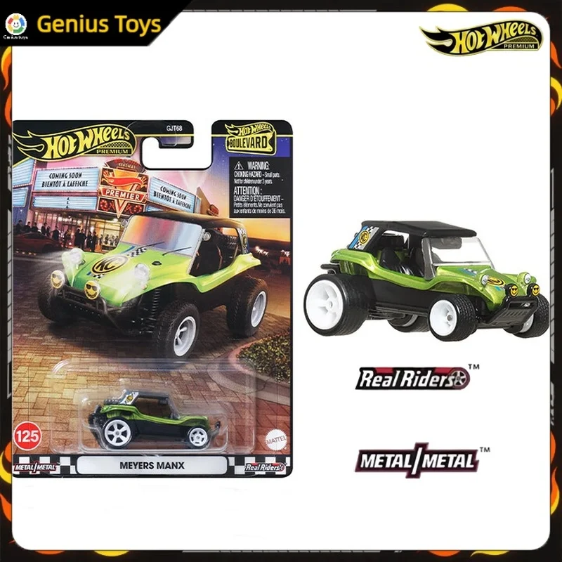 

Hot Wheels Premium Boulevard 1:64 Scale Die-Cast Meyers Manx Car Model Collectible Alloy Vehicle Toy for Boys Adult Fans Gift