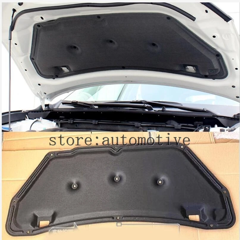 2013 2014 2015 2016  For MAZDA CX-5 cx5 Car Heat Sound Insulation Cotton Front Hood Engine Firewall Mat Pad Cover Noise Deadener